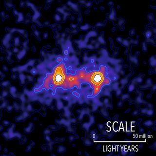 First Ever Image of Dark Matter Web Captured