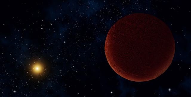 Faint Object Found on Outskirts of Kuiper Belt